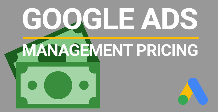 google ads management pricing