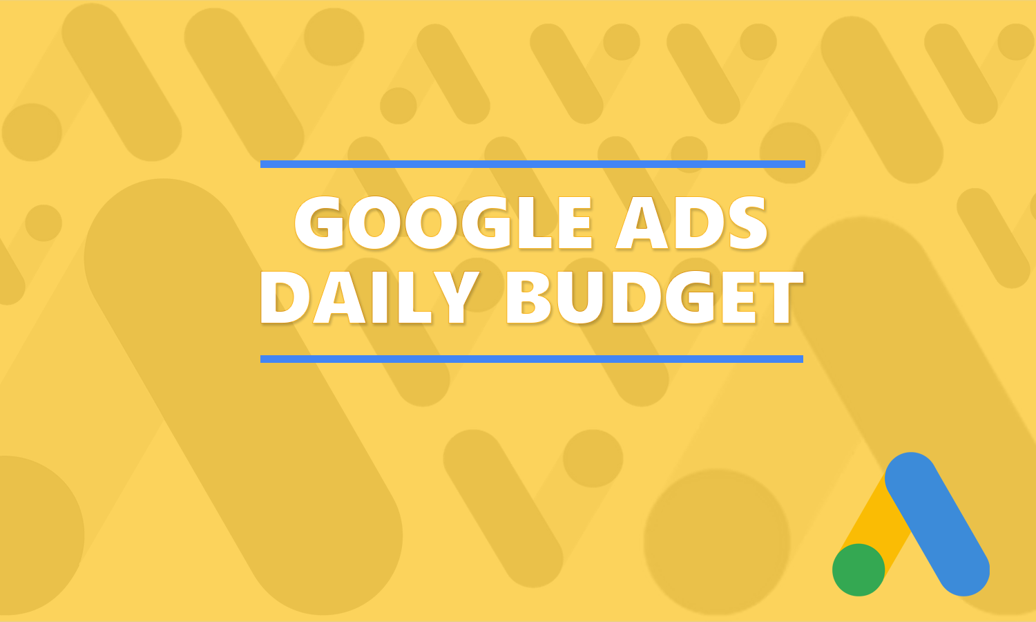 average daily budget google ads