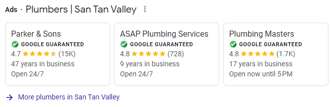 google local service ads 